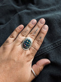Rainbow Checked Ring