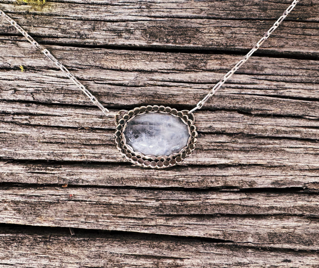 Rainbow Moonstone Necklace