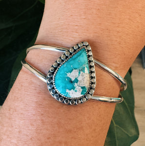 White Water Turquoise Cuff