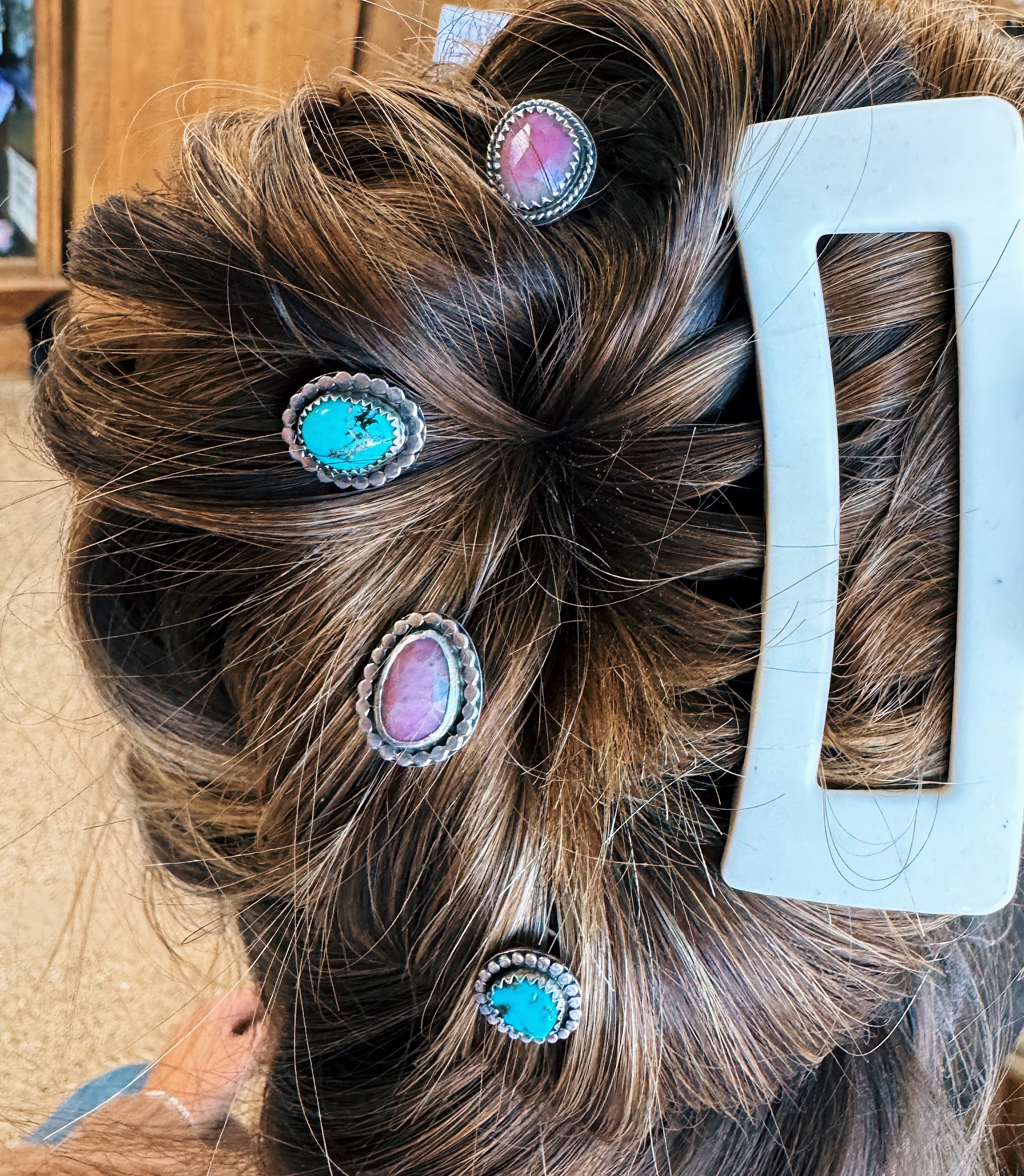 Stone Hair Corkscrews