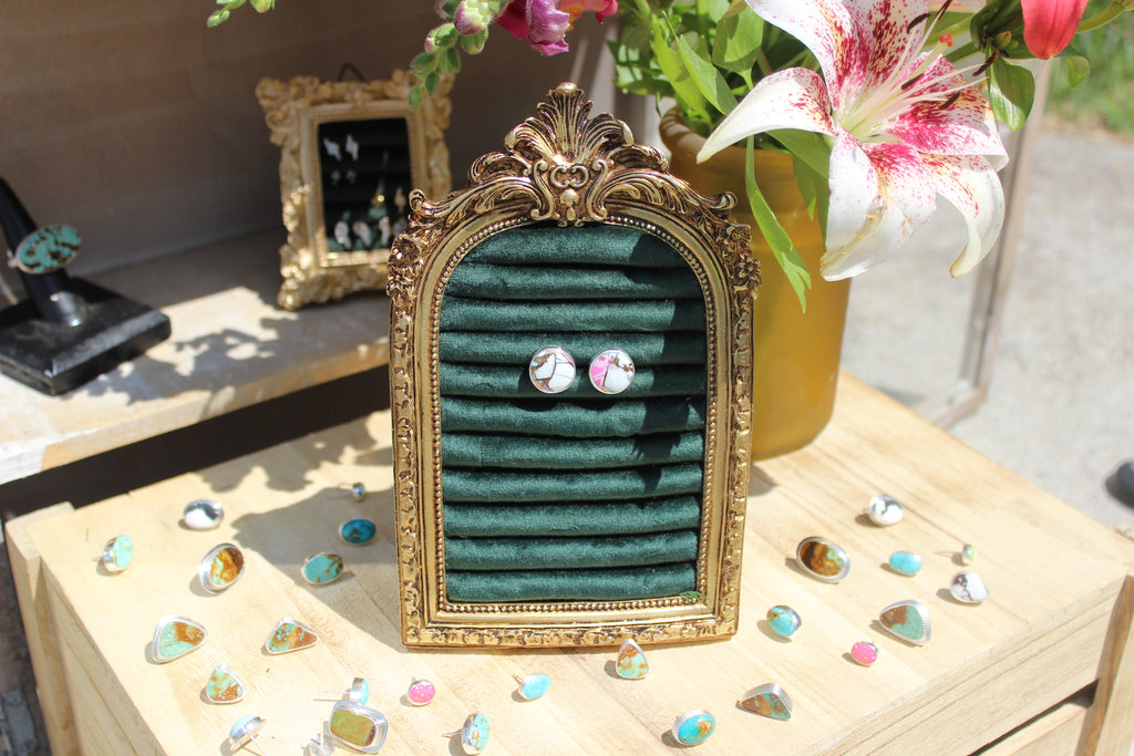 Cotton Candy Studs