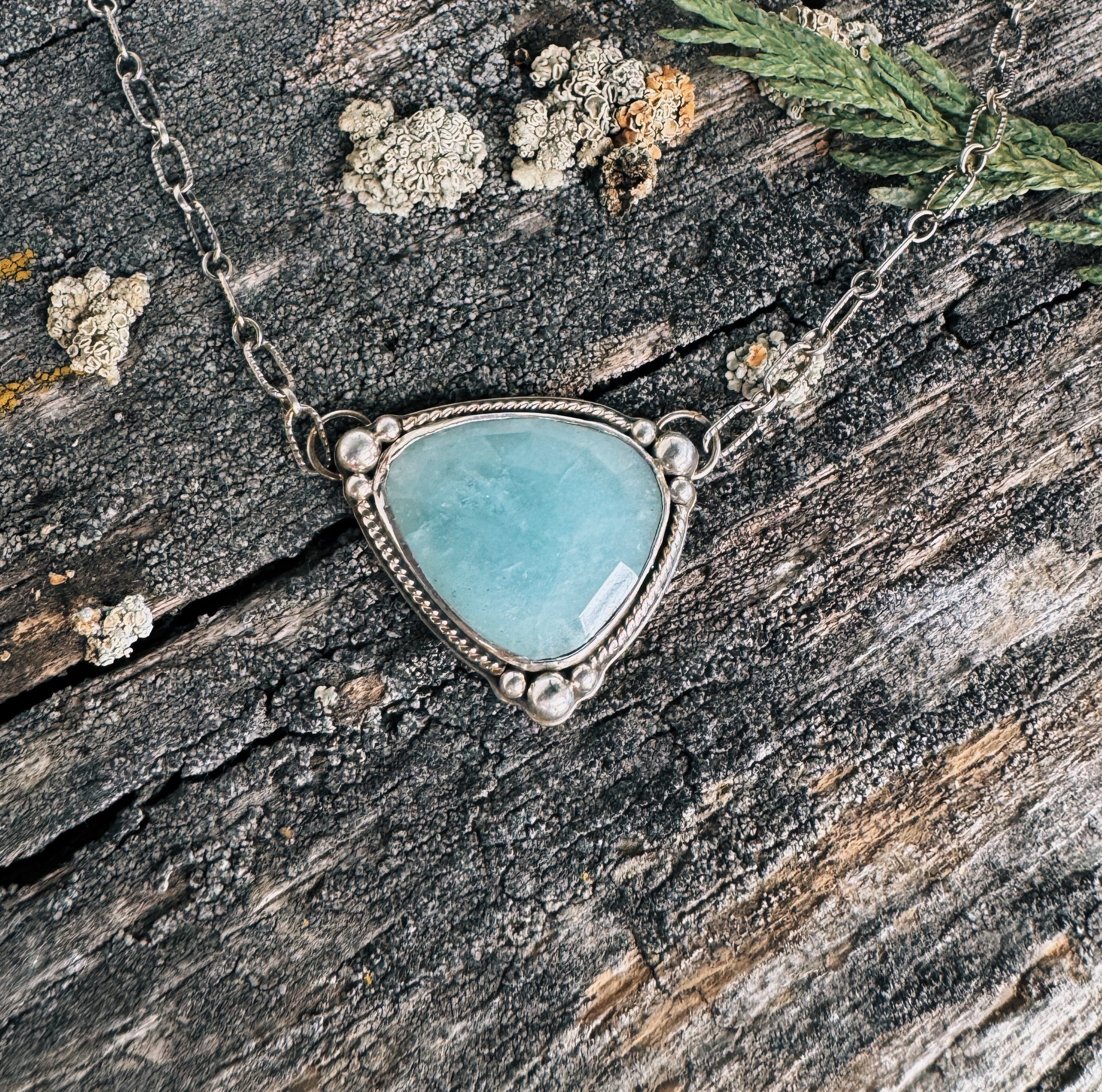 Aquamarine Necklace