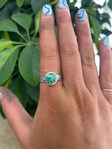 Royston Turquoise Ring Size 9
