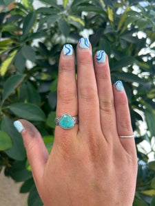 Alpine Turquoise Ring Size 8.5