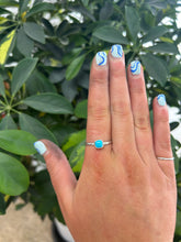 Load image into Gallery viewer, Mexican Turquoise Square Ring