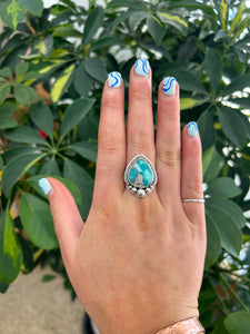 White Water Ring Size 9.5