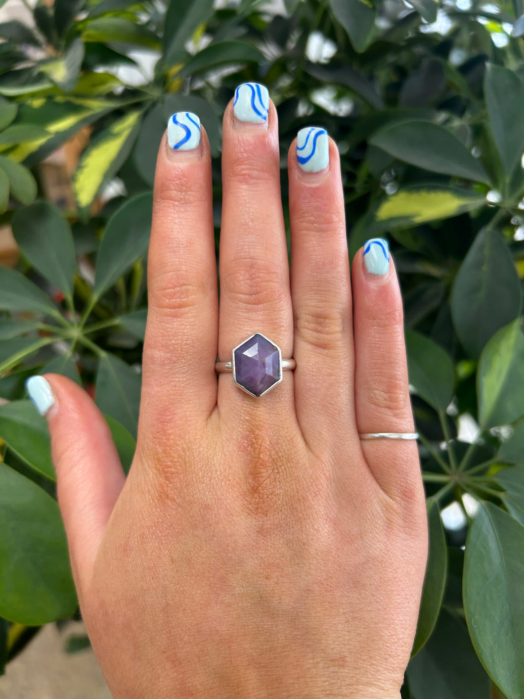 Star Ruby Ring Size 7.75