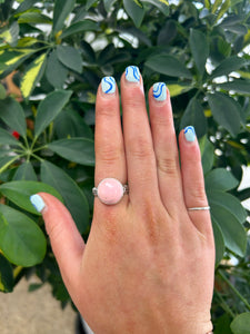 Pink Conch Ring Size 8.5