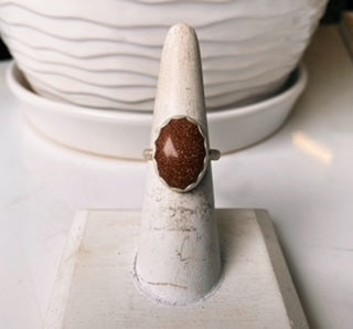 Goldstone Ring