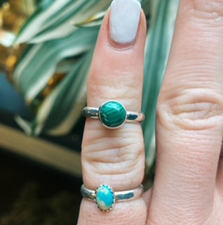 Malachite Ring - Size 4