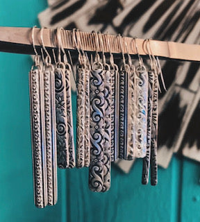 Pattern Bar Dangles