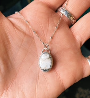 White Buffalo Necklace