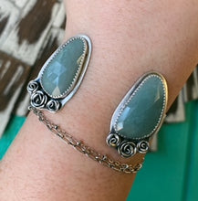 Load image into Gallery viewer, Aquamarine Statement Cuff