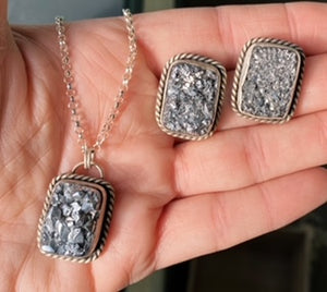 Chunky Druzy Set