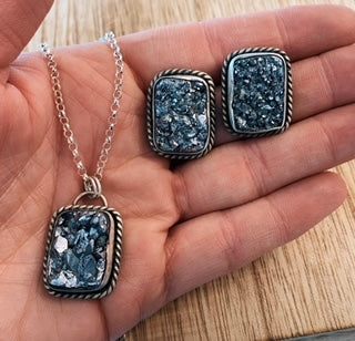 Chunky Druzy Set