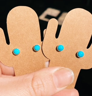 5mm Turquoise Studs *multiple color options*