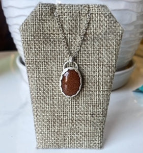 Goldstone Necklace