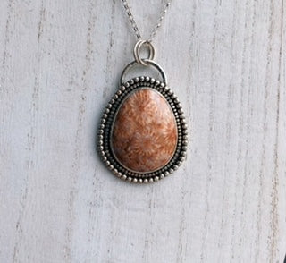 Fossilized Coral Necklace