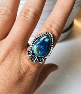 Lavender Hubei Statement Ring