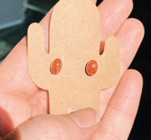 Load image into Gallery viewer, Apple Coral Studs
