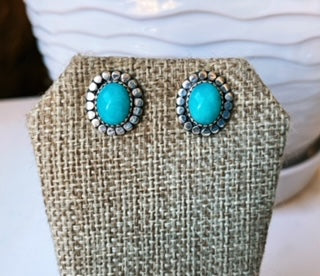 Amazonite Studs