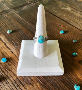 Turquoise Statement Ring - Size 9